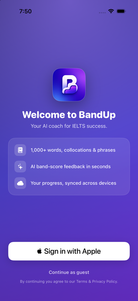 Sign in with Apple